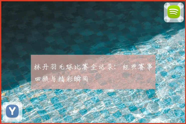 林丹羽毛球比赛全记录：经典赛事回顾与精彩瞬间