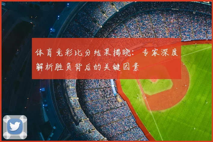 体育竞彩比分结果揭晓：专家深度解析胜负背后的关键因素